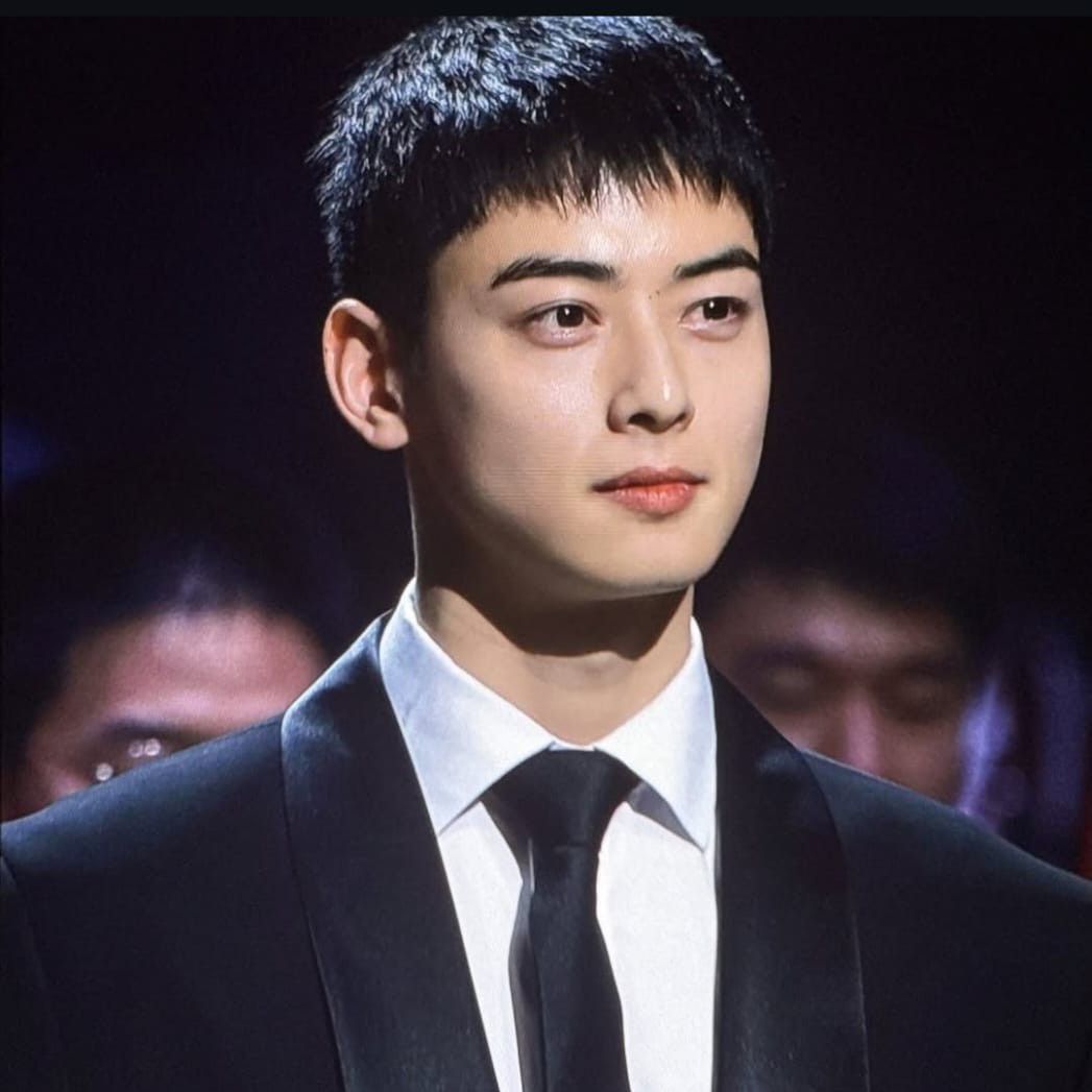 A moment captured by a fan of Cha Eunwoo