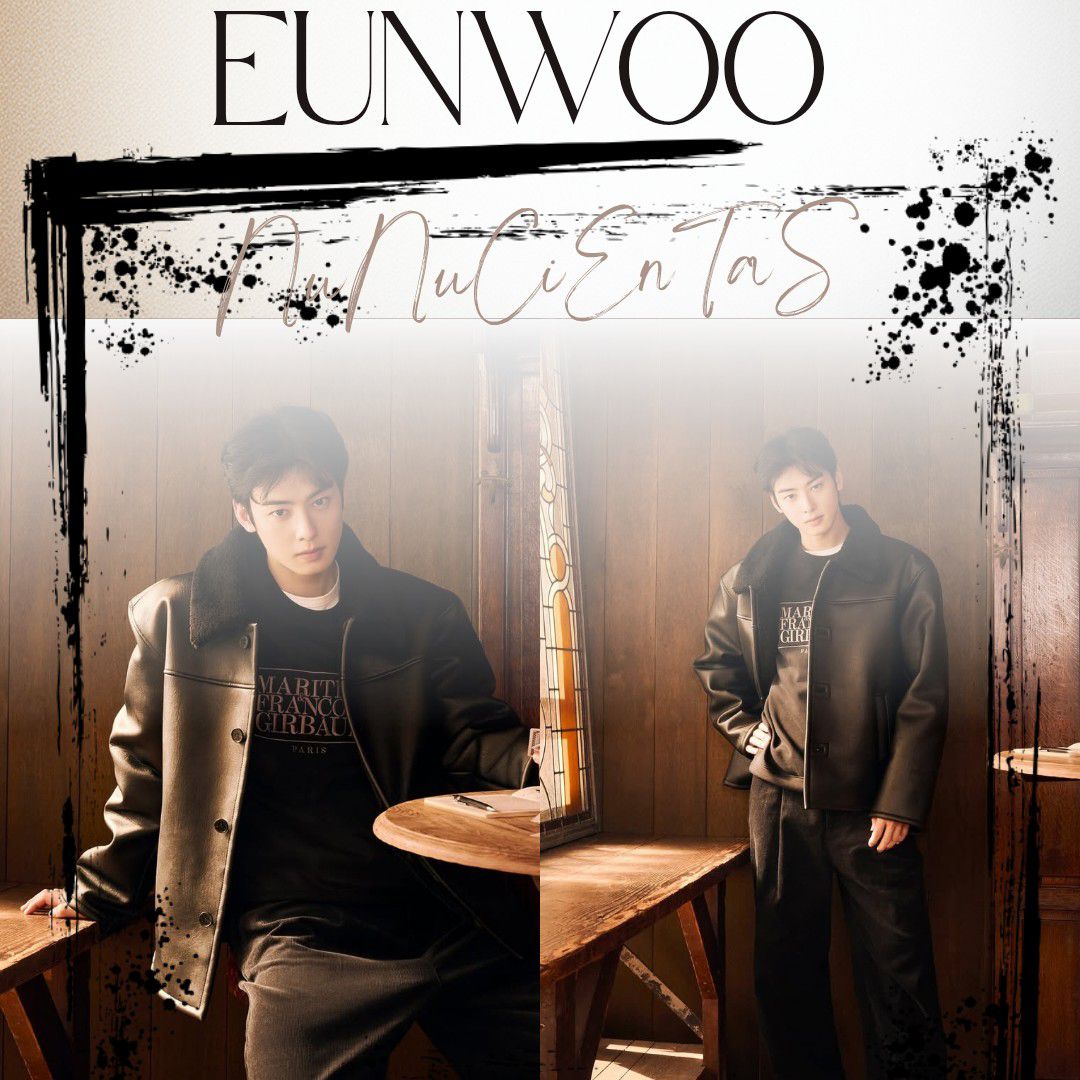 Behind-the-scenes cut of Cha Eunwoo