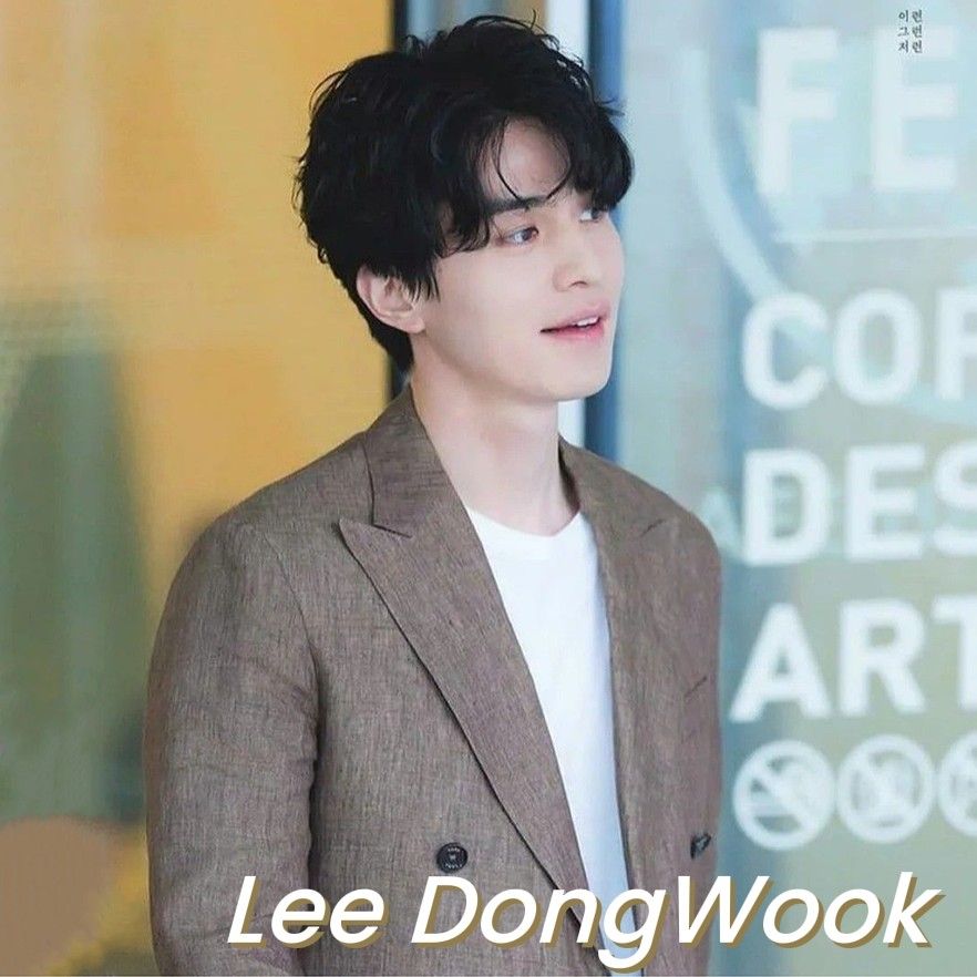 Behind-the-scenes cut of Lee Dongwook