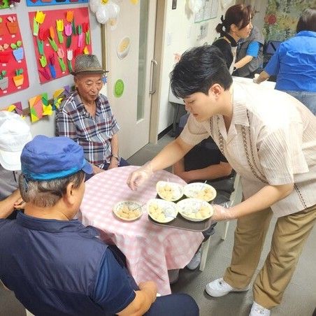 A moment captured by a fan of Kim Kyungmin