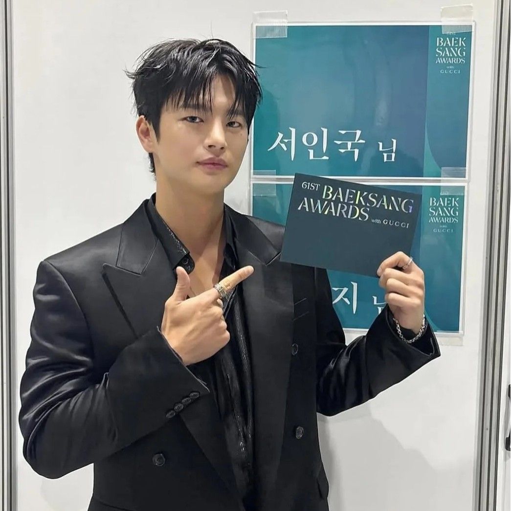 A moment captured by a fan of Seo Inguk