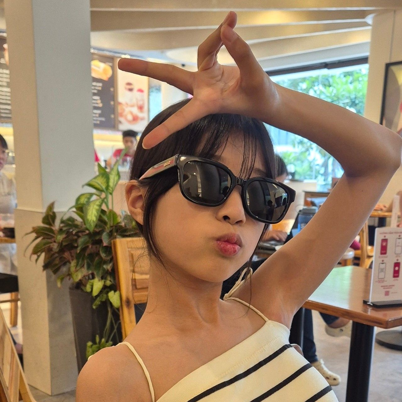 A moment captured by a fan of Bin Yeseo