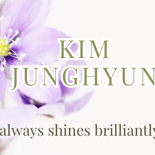 Behind-the-scenes cut of Kim Junghyun