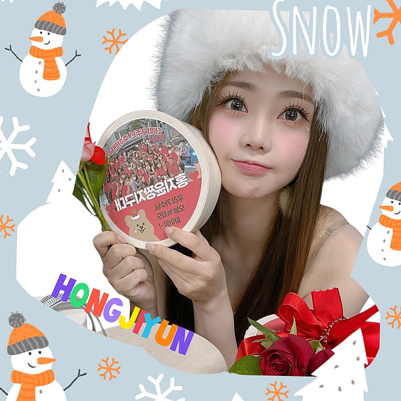 Behind-the-scenes cut of Hong Jiyoon