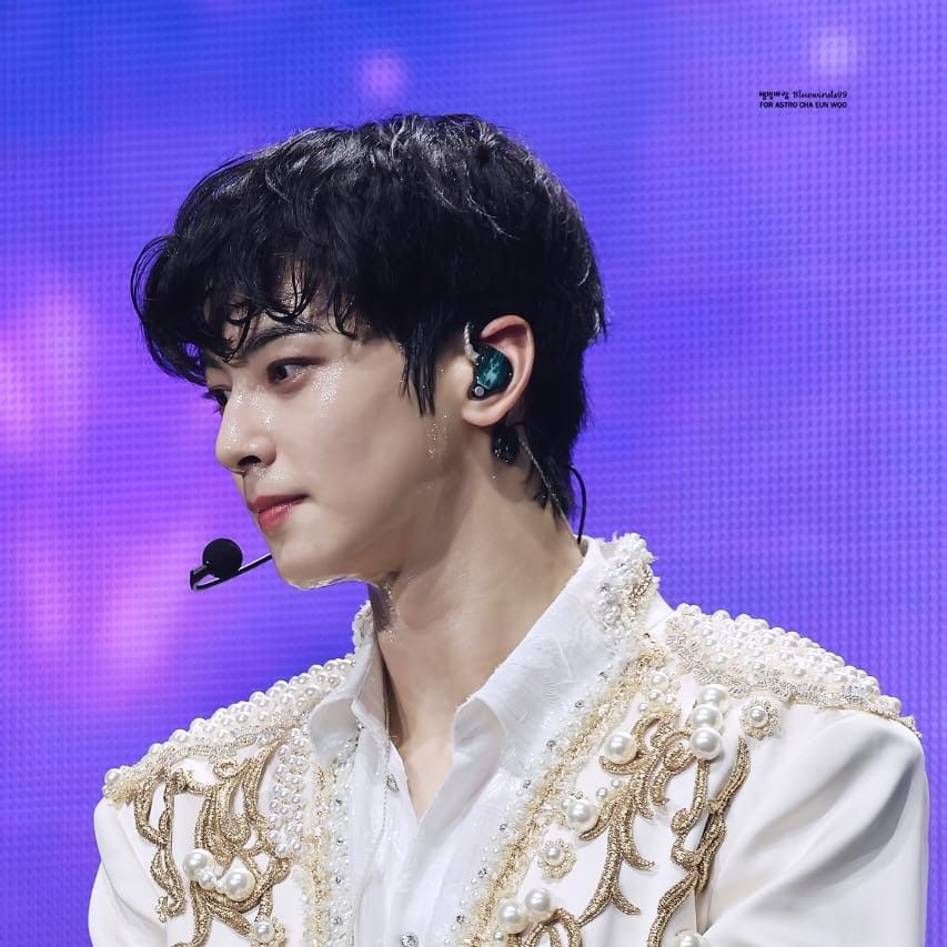 A moment captured by a fan of Cha Eunwoo