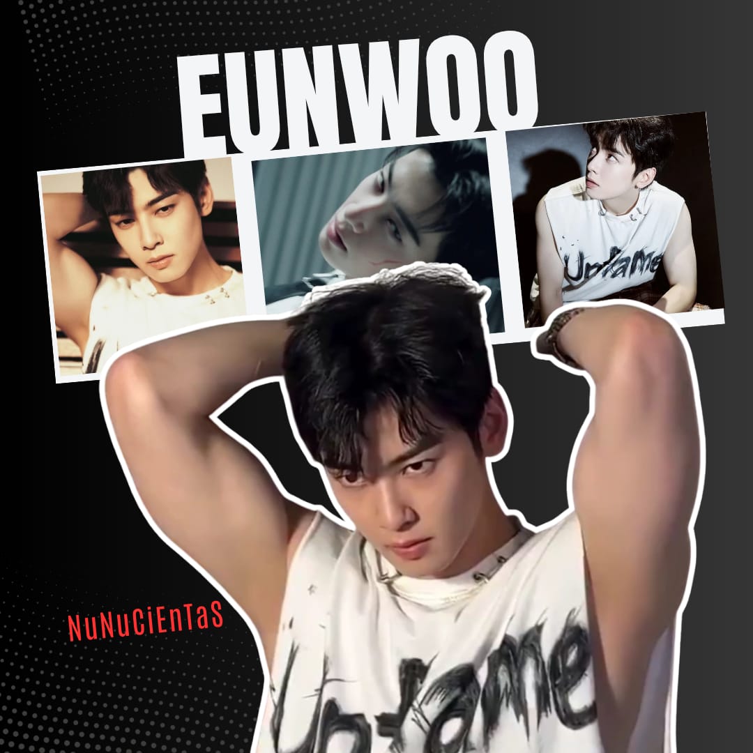 Behind-the-scenes cut of Cha Eunwoo