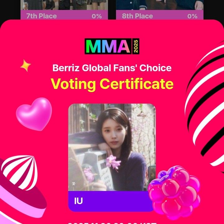 ファンが撮影したIUの瞬間