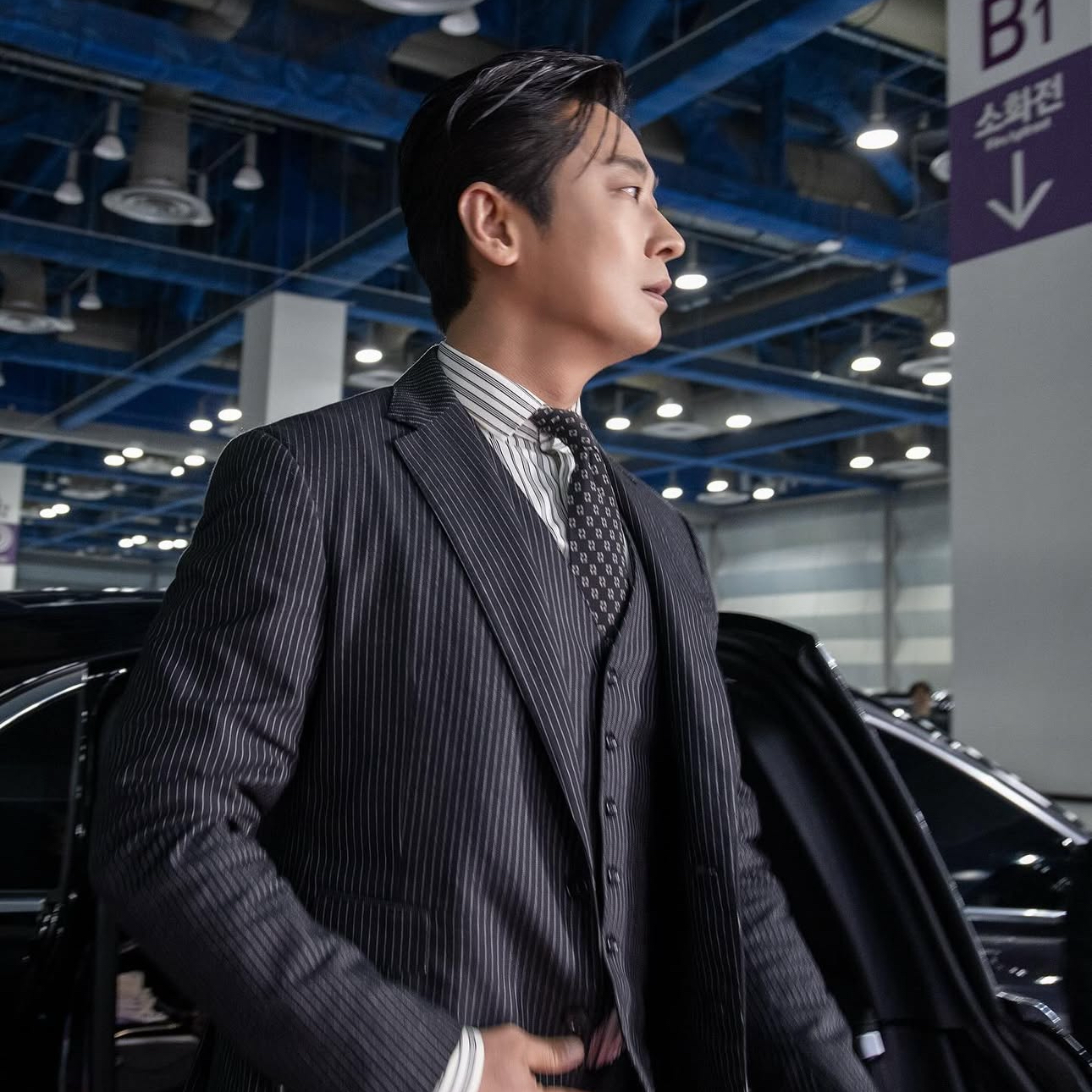 A moment captured by a fan of Joo Jihoon