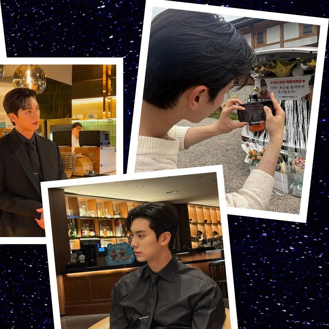 Behind-the-scenes cut of Lee Chaemin