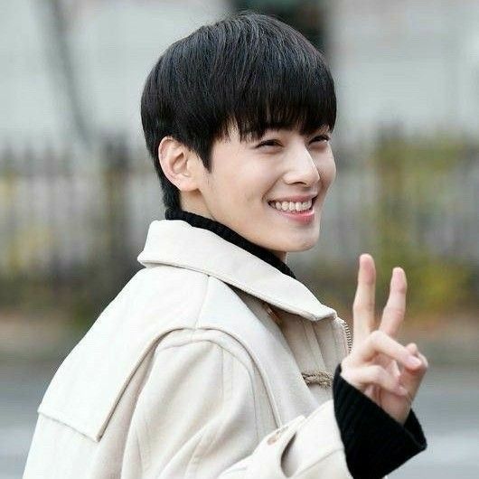Behind-the-scenes cut of Cha Eunwoo