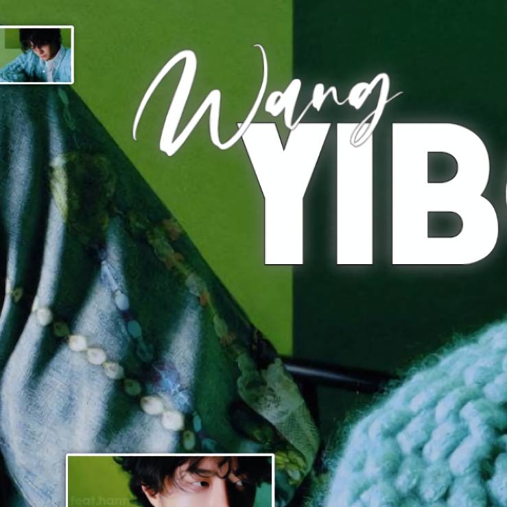 Latest photo of Wang Yibo