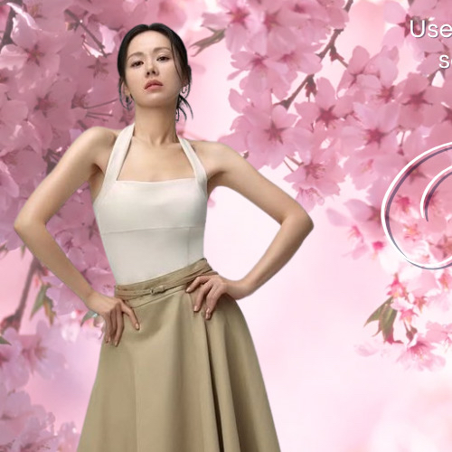 Behind-the-scenes cut of Son Yejin