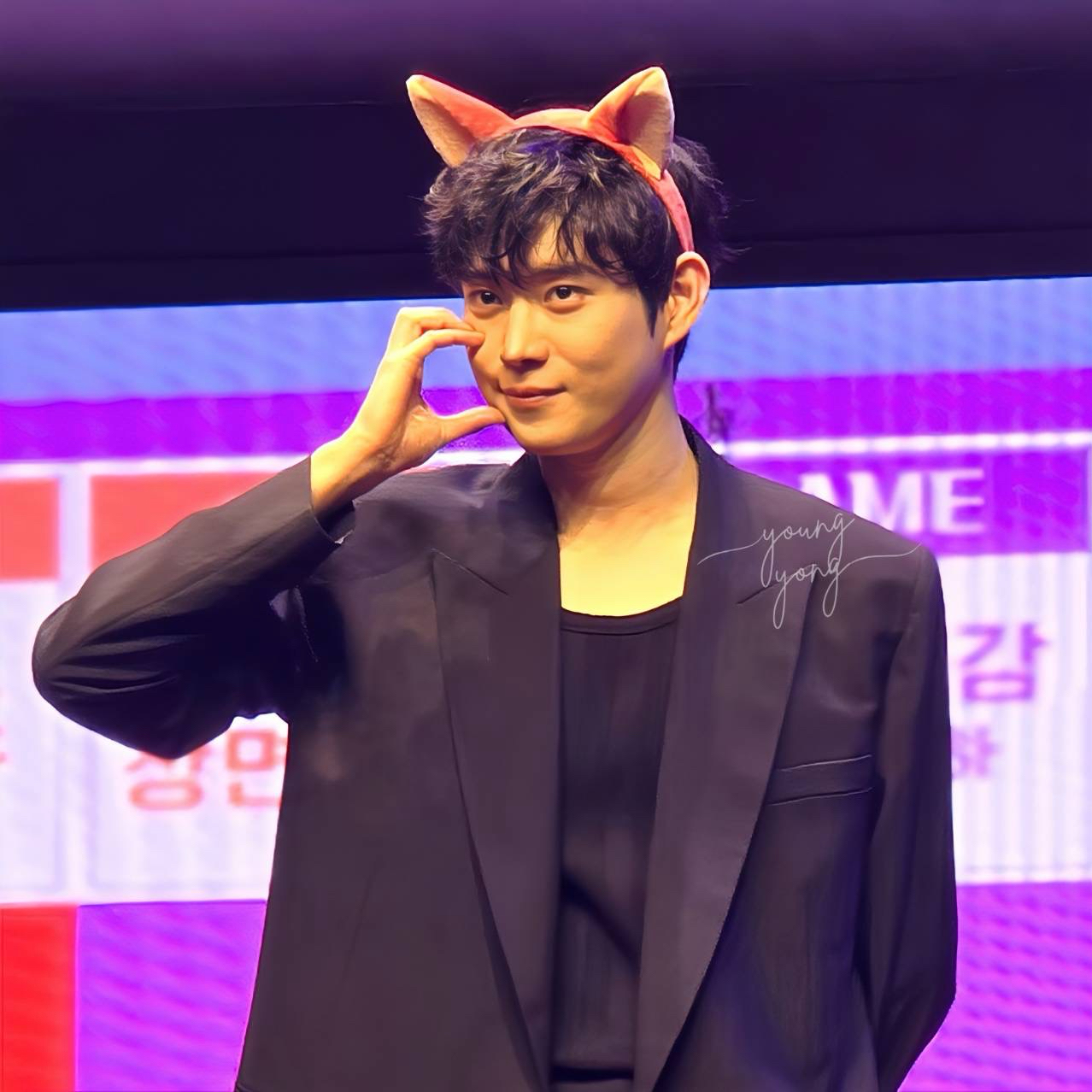 A moment captured by a fan of Kim Youngdae