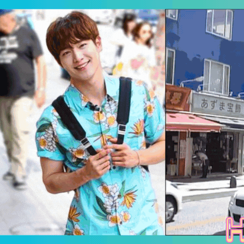 A moment captured by a fan of Seo Kangjoon