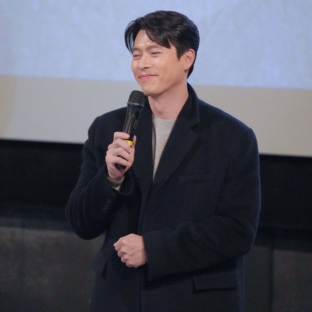 Recent activity shot of Hyun Bin