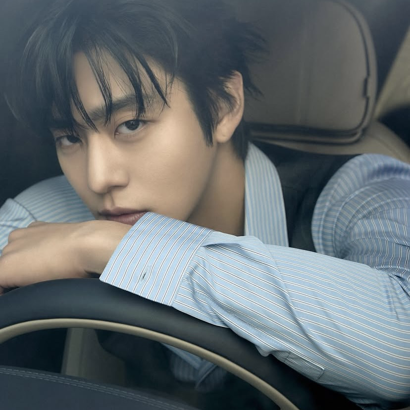 Recent activity shot of Ahn Hyoseop