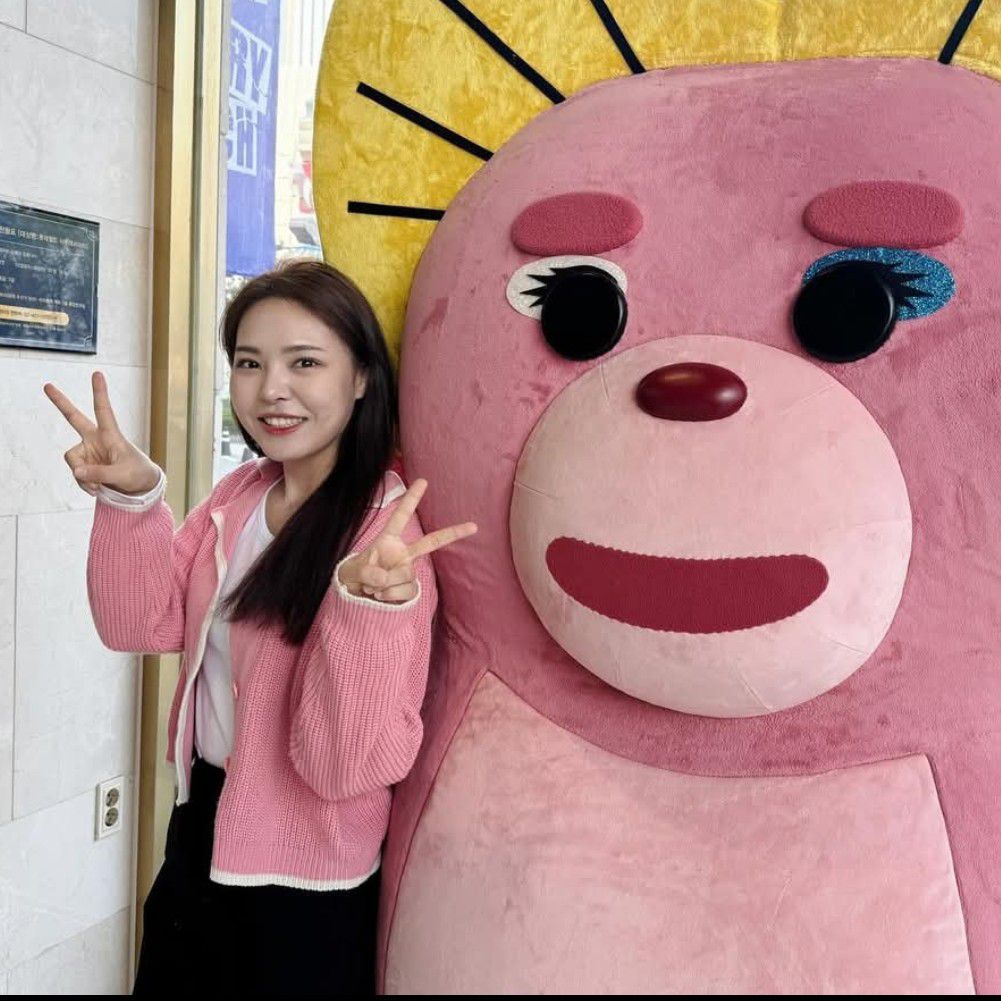粉絲拍下的Miss Kim瞬間