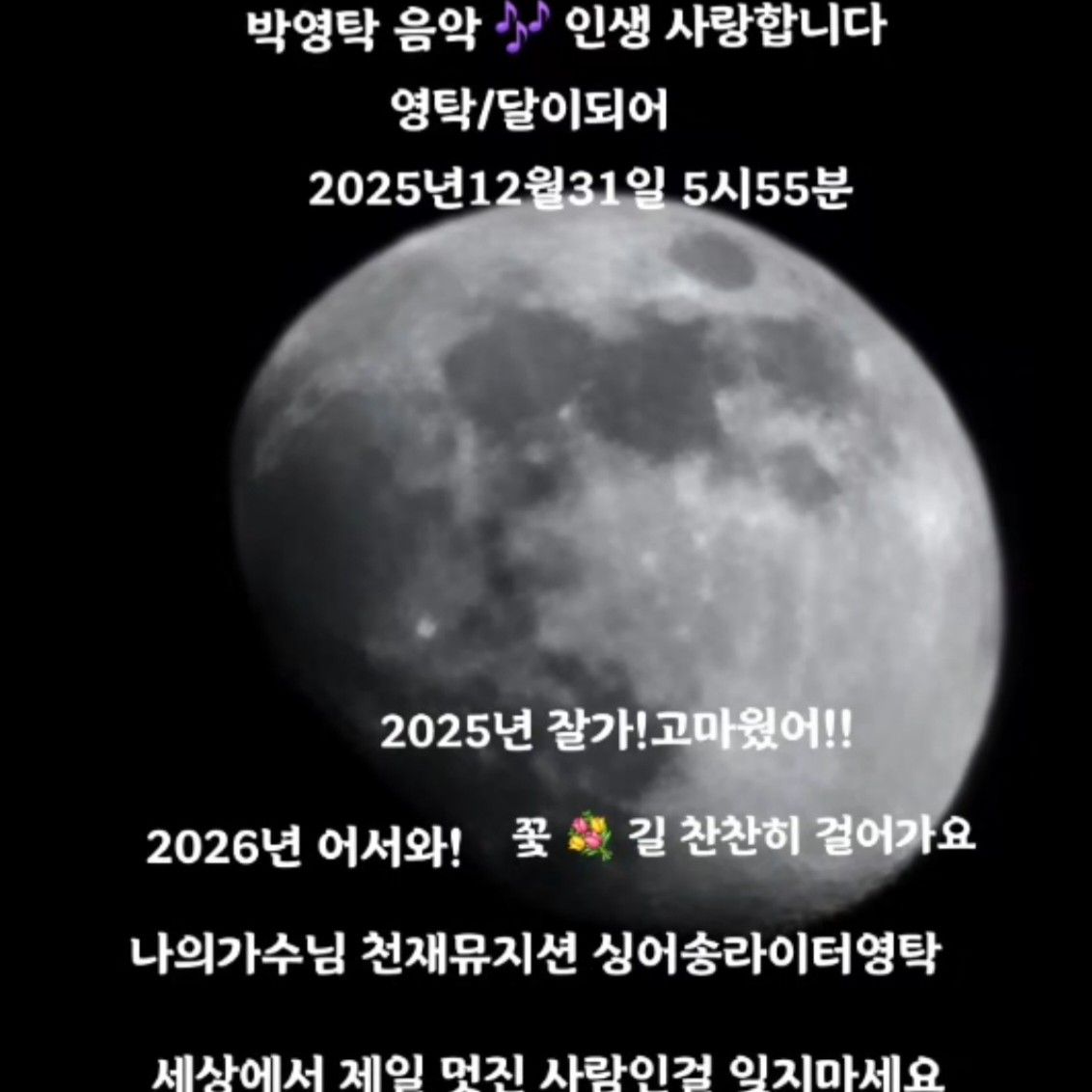 ファンが撮影したヨンタクの瞬間