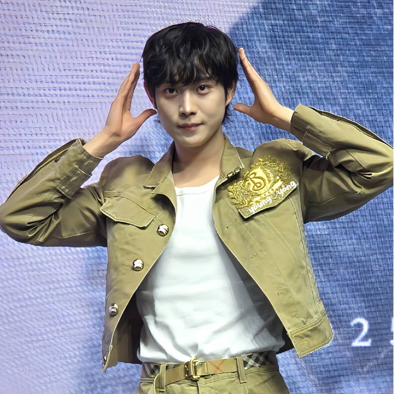 A moment captured by a fan of Kim Youngdae