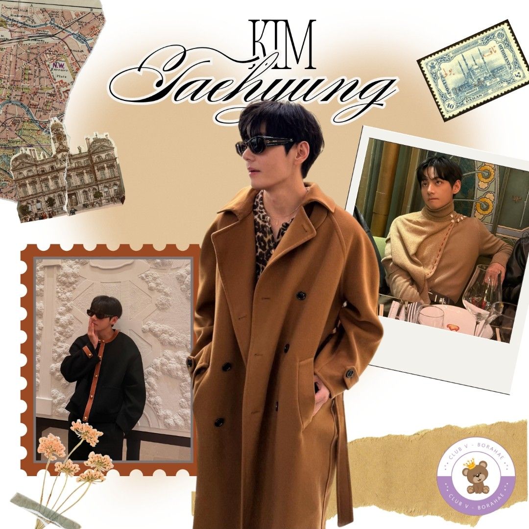 Recent activity shot of Kim Taehyung (V)