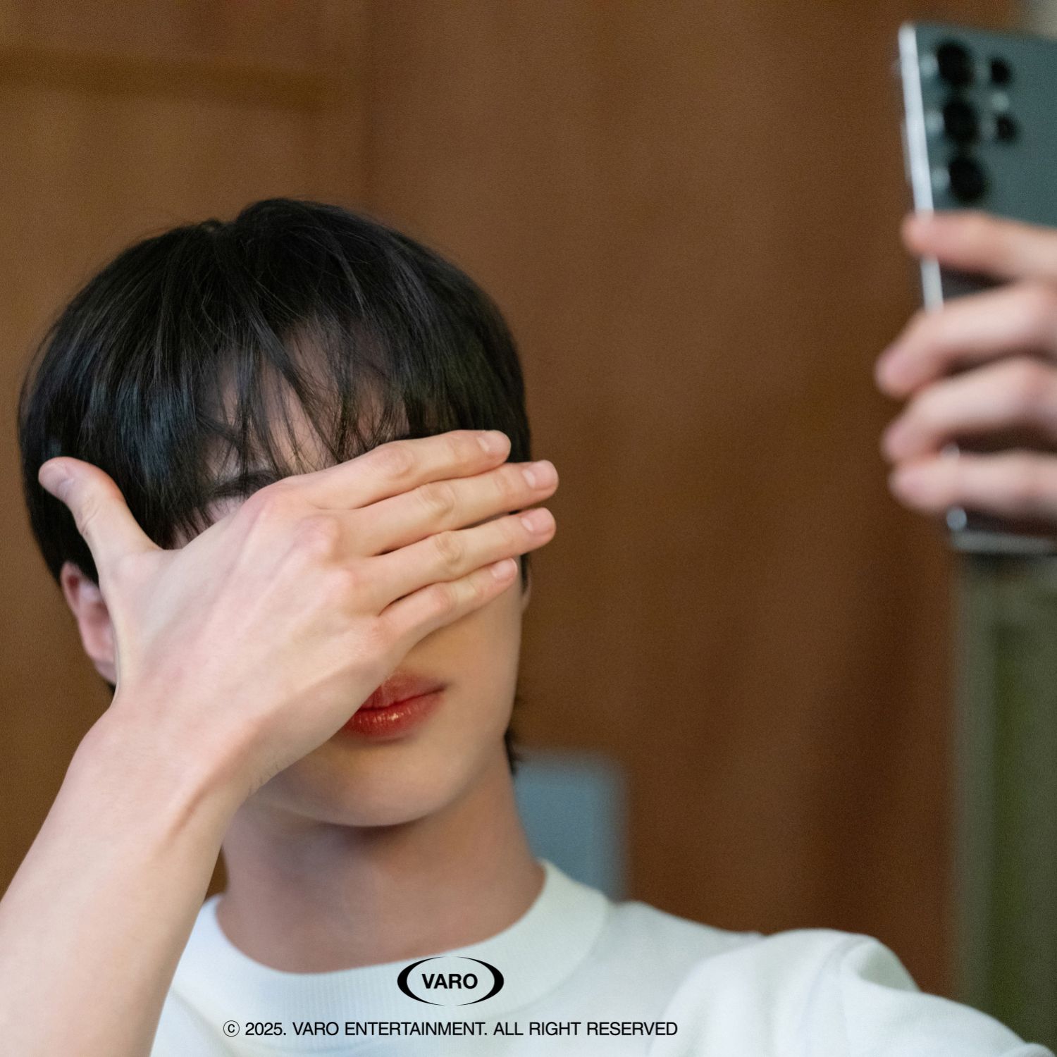 Recent activity shot of Byeon Wooseok