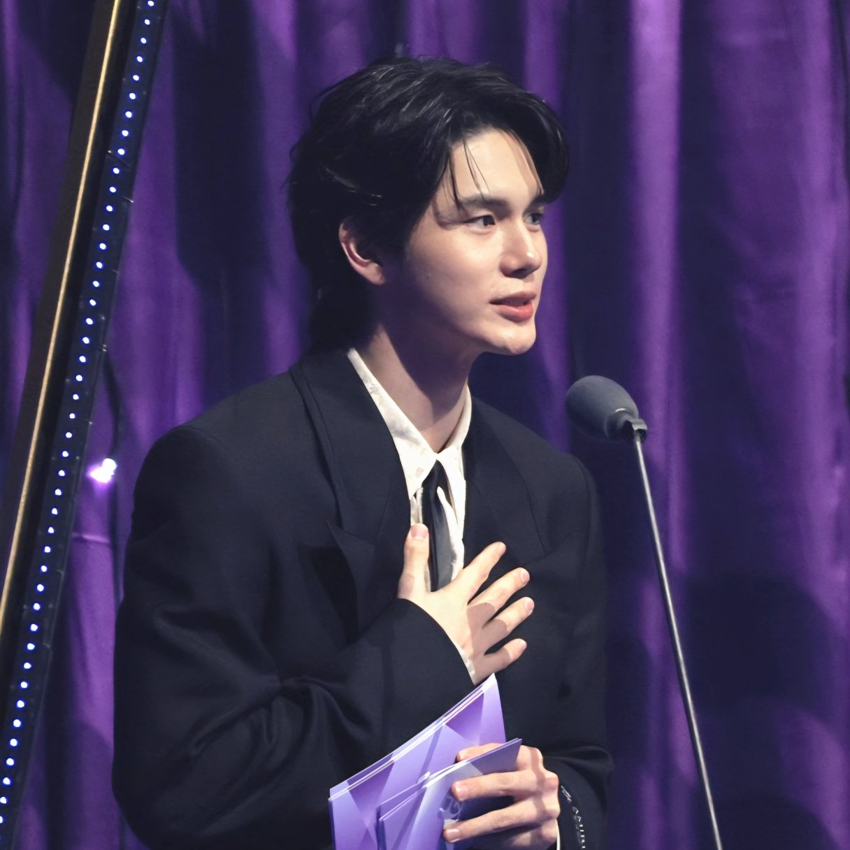 Recent activity shot of Ong Seongwu