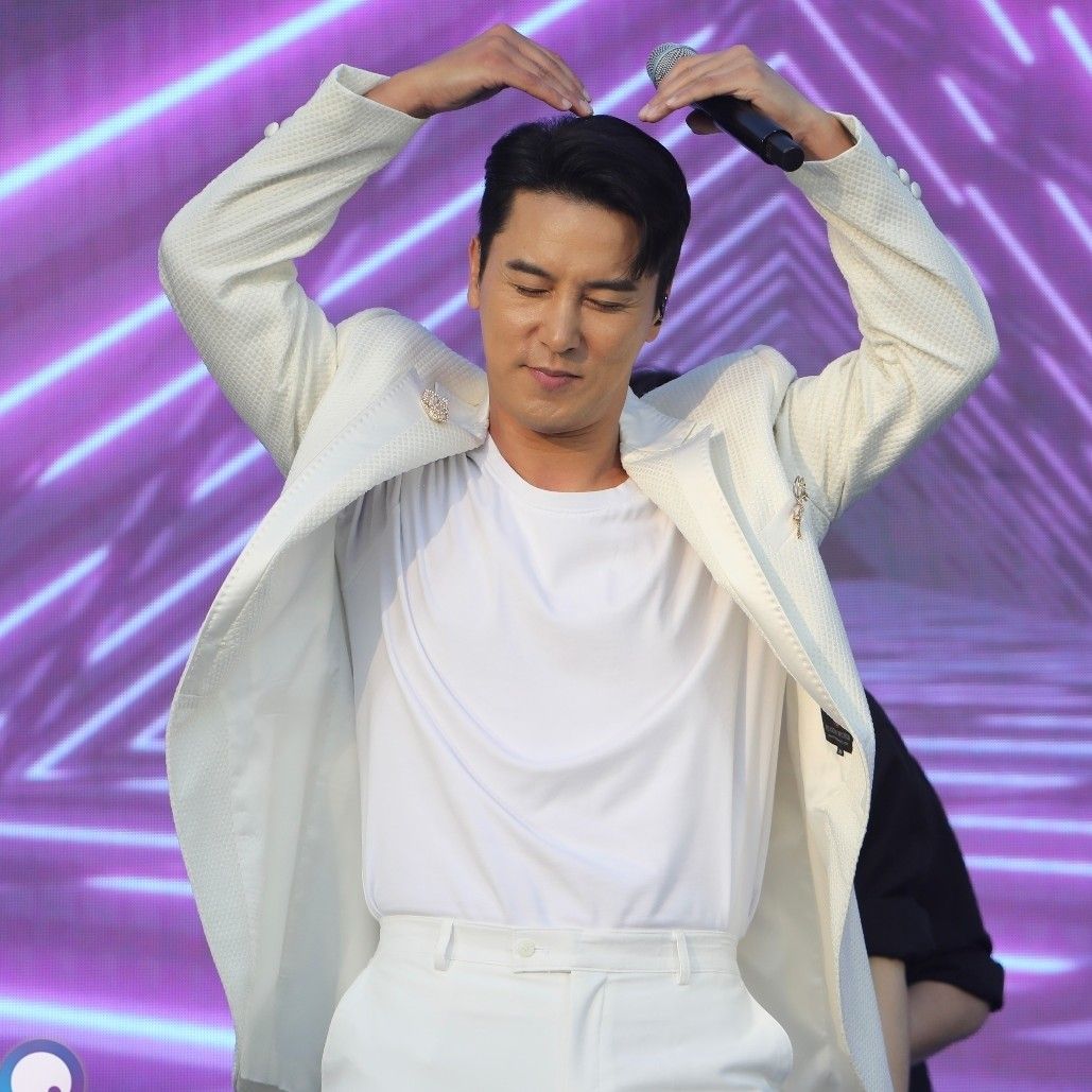 粉絲拍下的張民好瞬間