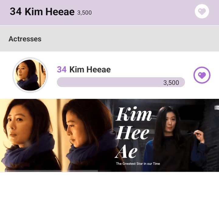 Behind-the-scenes cut of Kim Heeae