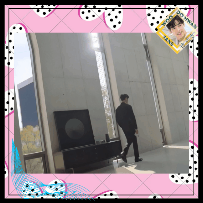 Behind-the-scenes cut of Woo Dohwan