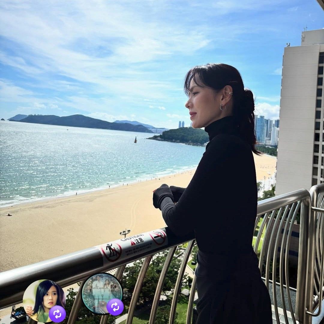 Behind-the-scenes cut of Son Yejin