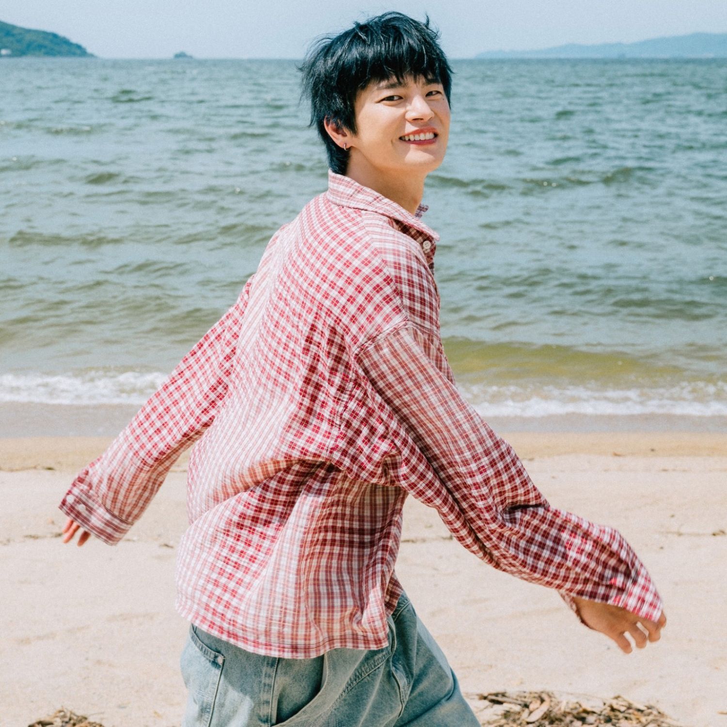 A moment captured by a fan of Seo Inguk