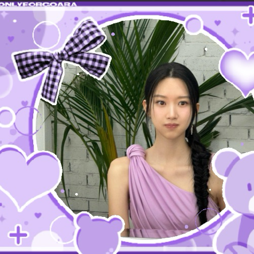 Behind-the-scenes cut of Mun Kayoung