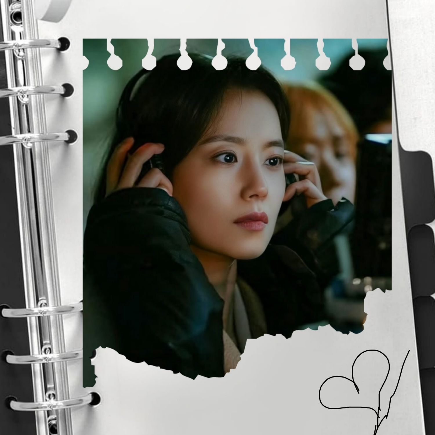 A moment captured by a fan of Moon Chaewon
