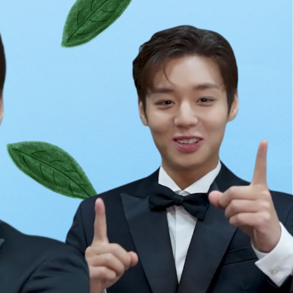 Behind-the-scenes cut of Park Jihoon