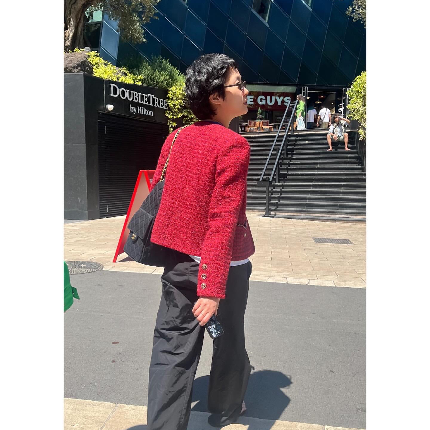 A moment captured by a fan of Kim Goeun