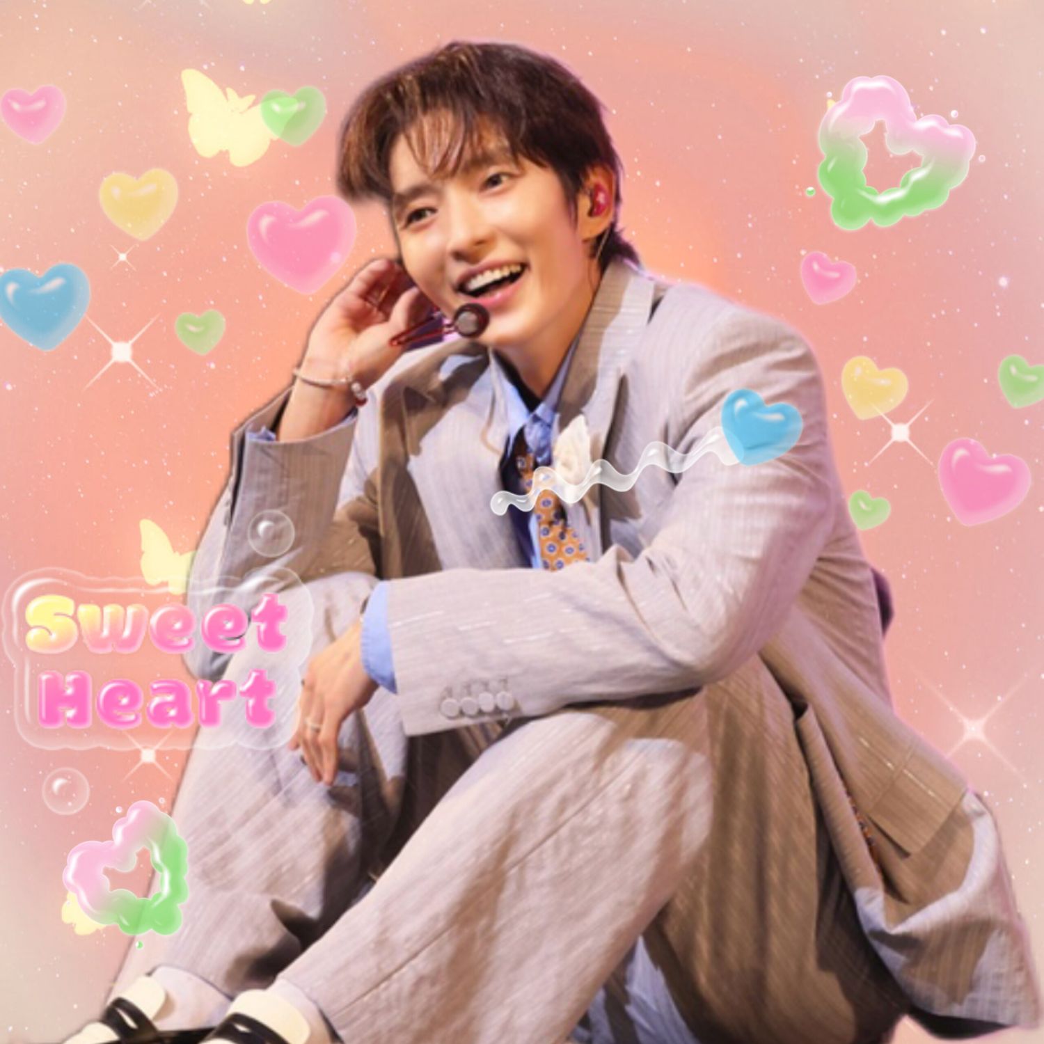 Behind-the-scenes cut of Lee Joongi