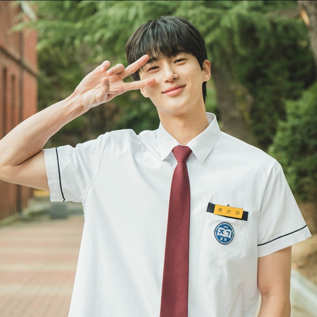 A moment captured by a fan of Byeon Wooseok