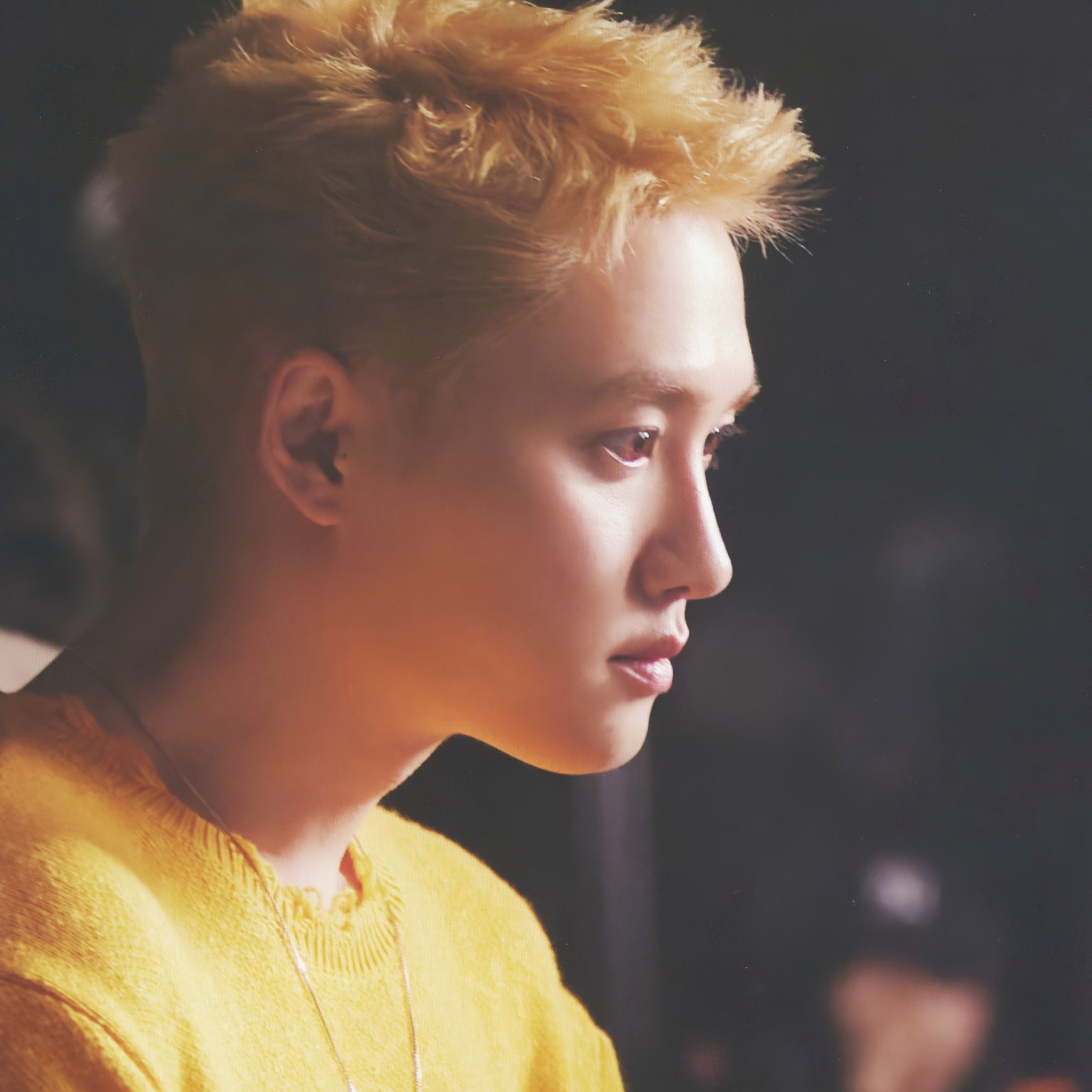 A moment captured by a fan of Doh Kyungsoo (D.O.)