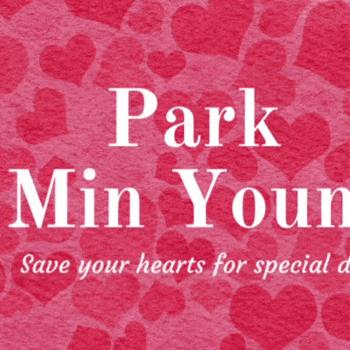 Behind-the-scenes cut of Park Minyoung