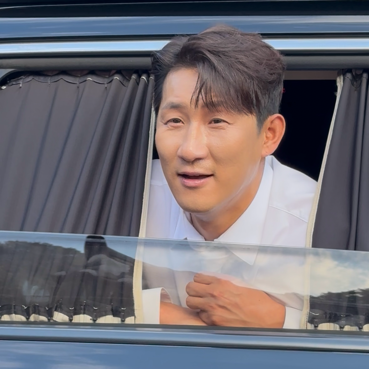 粉絲拍下的Na Sangdo瞬間