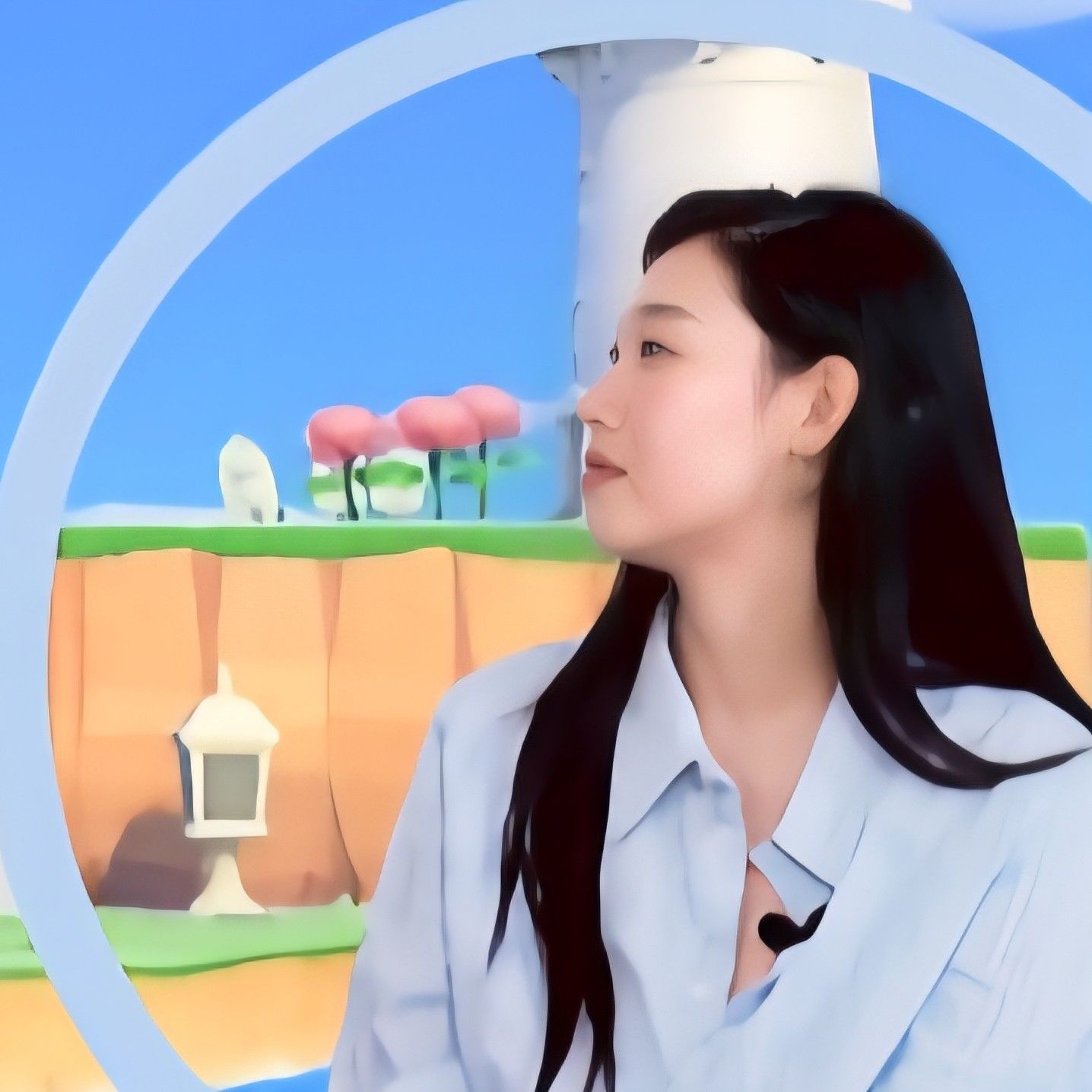 Recent activity shot of Han Yeji