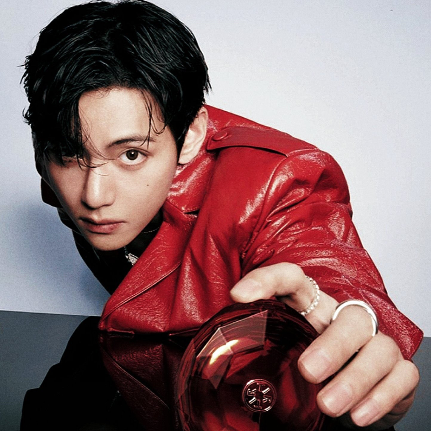 Recent activity shot of Kim Taehyung (V)