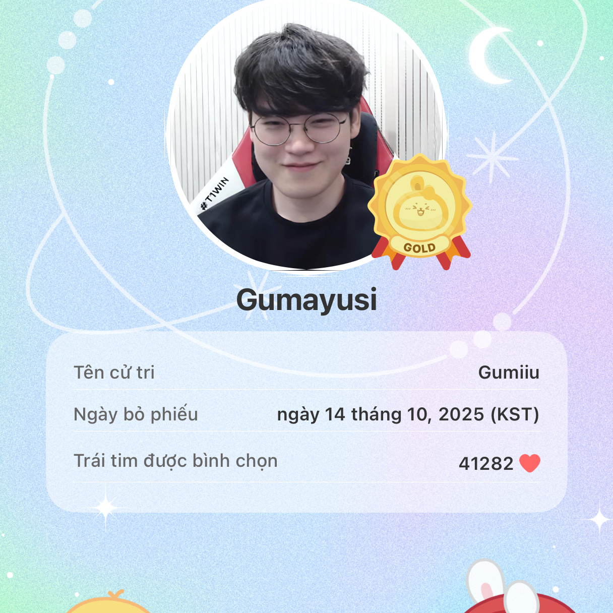 粉絲拍下的Gumayusi瞬間