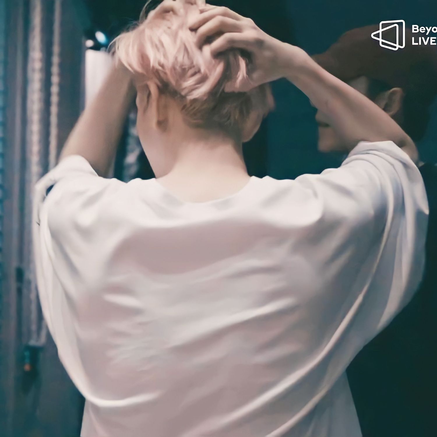 A moment captured by a fan of Baekhyun