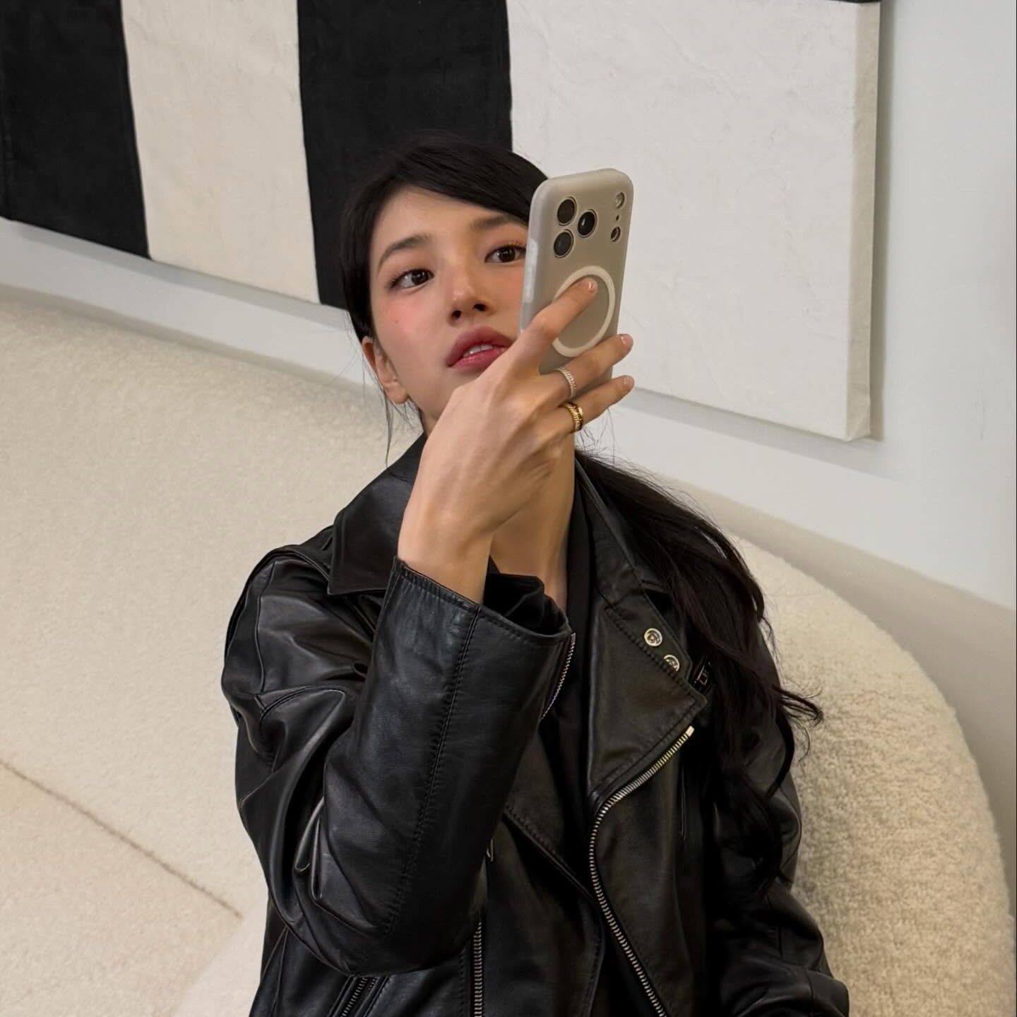 粉絲拍下的裴秀智瞬間