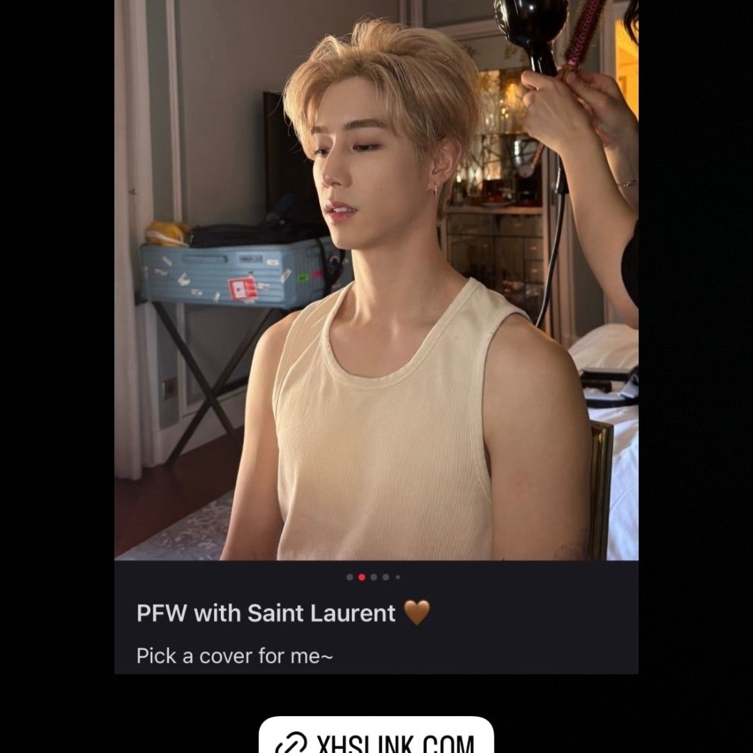 Behind-the-scenes cut of Park Jinyoung