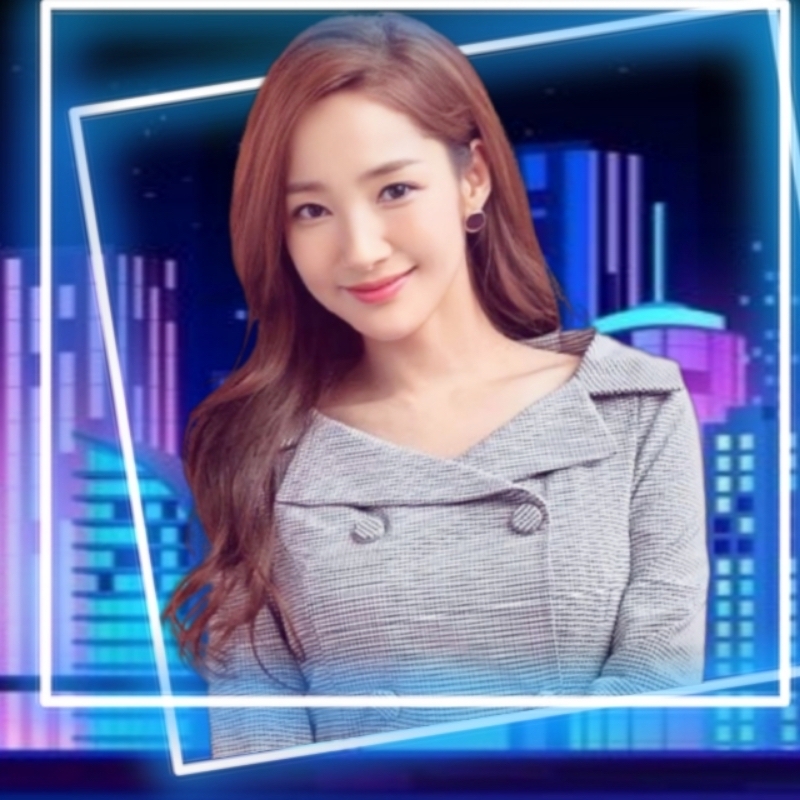 Behind-the-scenes cut of Park Minyoung