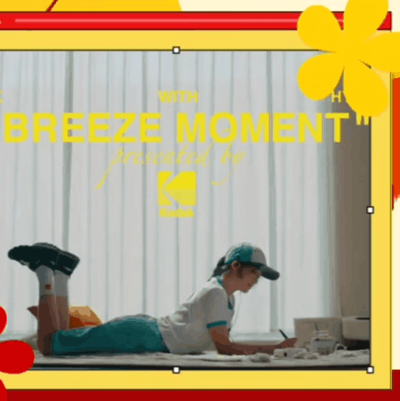 Behind-the-scenes cut of Kim Hyeyoon