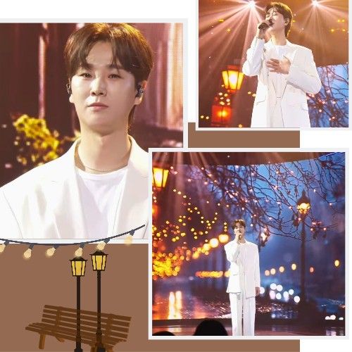 Behind-the-scenes cut of Song Minjun