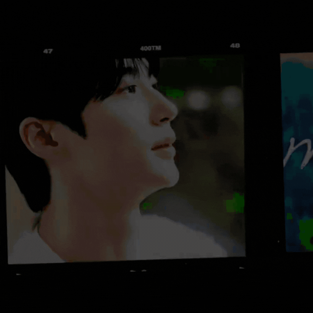 A moment captured by a fan of Byeon Wooseok